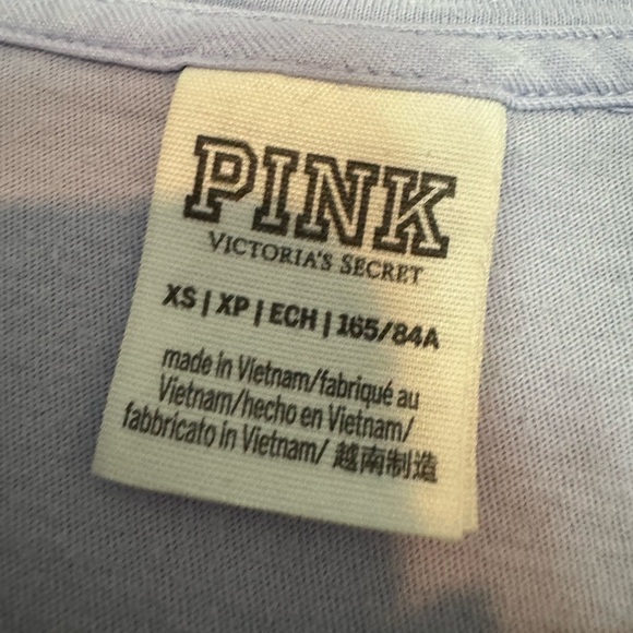 PINK Oversized Ombré T-shirt - Picture 2 of 3